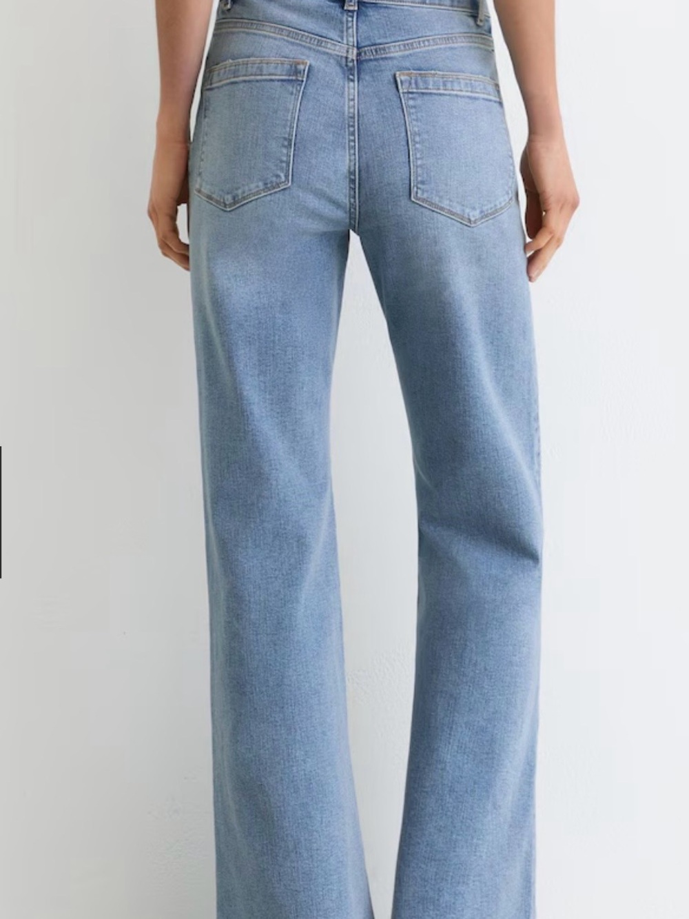 Reiss Cali twin pocket button fly flare jeans; NWT; size 27 - Picture 5 of 10